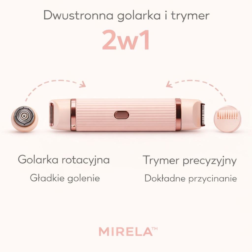 MIRELA™ 2w1 - golarka i trymer do ciała | Wysyłka z Polski